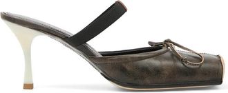 Maison Margiela Square Toe Bow Mules