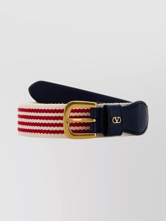 Valentino Garavani embroidered fabric belt