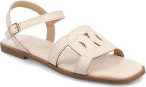 Journee Collection Bridey Sandal in Bone at Nordstrom Rack, Size 8.5