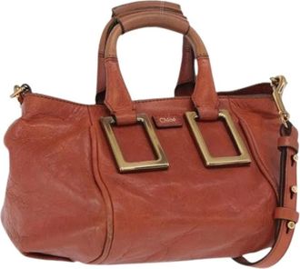 Chlo&eacute; Pre-owned Handbags, female, Brown, Size: ONE SIZE Pre-owned Hand Bag