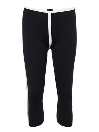 Marni cotton-blend knitted pants - Black