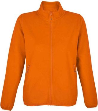 SOLS Vrouwen/Dames Factor Fleecejack met rits (Oranje)