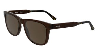 Lacoste Brown Square Mens Sunglasses L6060S 210 54