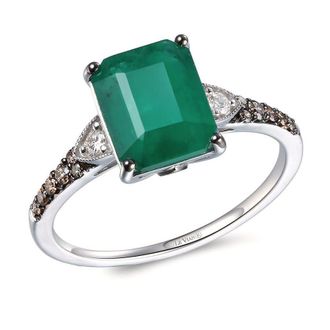 Le Vian Ladies Emerald Rings set in 14K Vanilla Gold
