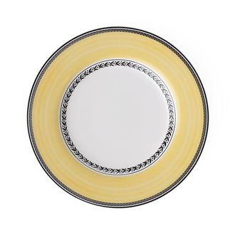 Villeroy & Boch Audun Fleur Dinner Plate in Yellow at Nordstrom
