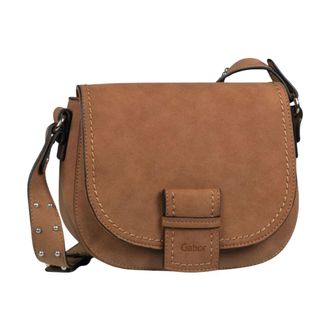 Gabor Luisa Crossbody Tas - Dames - Tassen - Bruin - Maat: ONE Size Leer