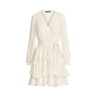 Lauren Ralph Lauren Abito in jacquard a ocelot con cintura