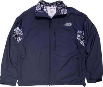 Stüssy Jack met bloemdetail - Zwart