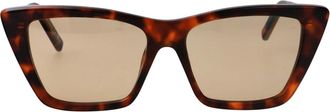 Saint Laurent Sunglasses, unisex, Brown, Size: 55 MM SL 276 Mica Sunglasses