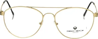 Frankie Morello Occhiali da vista modello Aviator - - Accessories - Uomo - Giallo - ONE SIZE