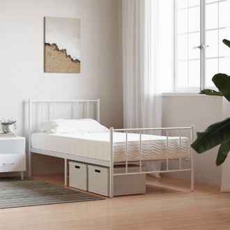Berkfield Home Foam Mattress White 90x190 cm Hardness H2 H3