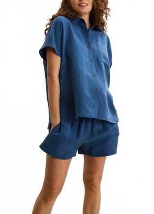 Hatch Asher Short -Maternity In Ensign Blue