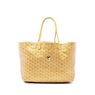 Goyard Pre-owned Goyard Special Edition Goyardine Precious Metal Saint Louis PM Unisex W9VFCUILSBNDDCGI