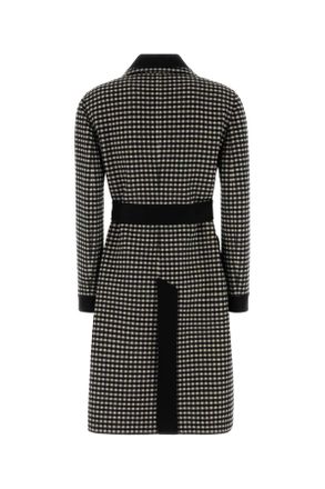Valentino Garavani 7b3ca7s09f1 0an Avorionero Exterior: Virgin Wool Cappotti Coat