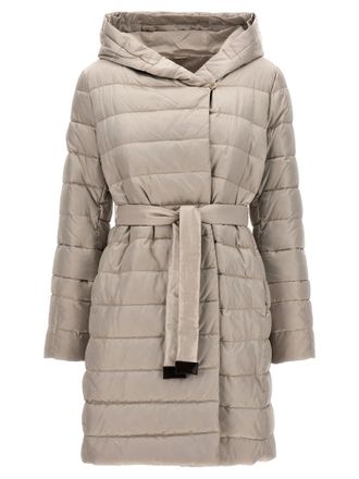 Max Mara Novef Puffer Jackets Bianco-Donna