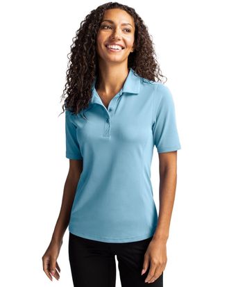 Cutter & Buck Virtue Eco Pique Recycled Womens Polo Shirt