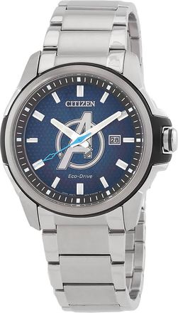 Citizen Avengers Eco-Drive Blue Dial Mens Watch AW1651-52W