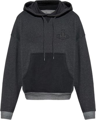 Vivienne Westwood Felpa Ashton con ricamo Orb - Grigio