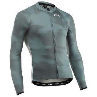 Northwave Blade Jersey L/S Velotrikot f&uuml;r Herren | grau