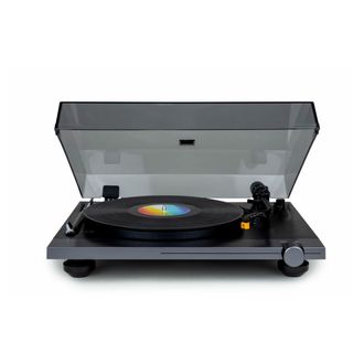 Thomson Tt700 - Platine Vinyle Premium 33 Et 45 Tours - Tete De Lecture At91 Audio Technica - Antiskating - Noire