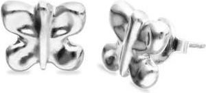 UNOde50 Butterfly Earrings in Silver-Tone at Nordstrom