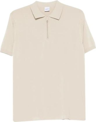 Aspesi Zip Polo - Heren - Polos - Beige - M - Tops