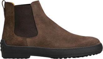 Tod's Chelsea Boots - Heren - Chelseaboots - Bruin - 45 EU - Schoenen