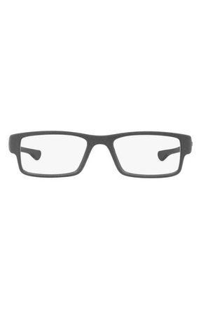 Oakley 53mm Rectangle optical glasses in Light Grey at Nordstrom