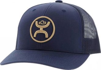 Hooey Mid Adjustable Snapback Cap In Navy
