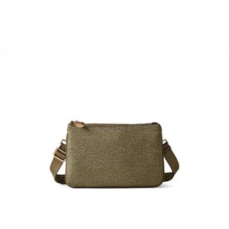 Borbonese Cross Body Bags, female, Green, Size: ONE SIZE Cross Body Bag
