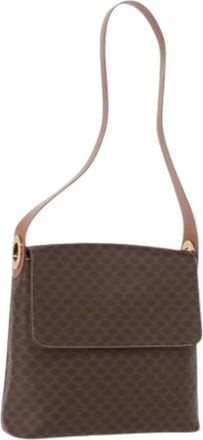 Celine Pre-owned Cross Body Bags, female, Brown, Size: ONE SIZE Pre-owned Vintage Plastic Cross Body Bag