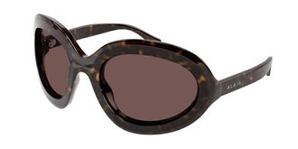 Alaia AA0101S 002 Womens Sunglasses Brown Size 65