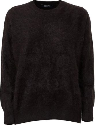 Max Mara Girocollo Trui - Dames - Truien - Bruin - Maat: M Kasjmier