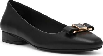 Anne Klein Cadey Pump in Black Smooth at Nordstrom, Size 6.5