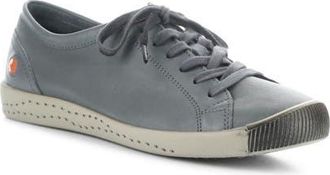 Softinos Isla Sneaker in 643 Grey Washed Leather at Nordstrom, Size 10-10.5Us