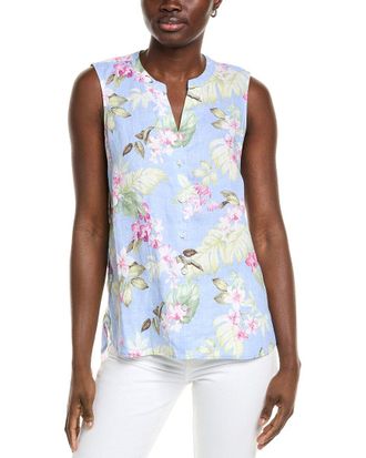 Tommy Bahama Orchid Dreams Linen Top