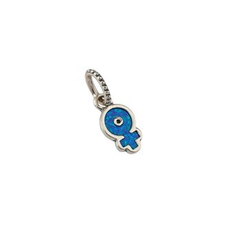 Pandora Krachtige Opaalkleurige Dangle Bedel - Dames - Sieraden - Grijs - ONE Size - Accessoires