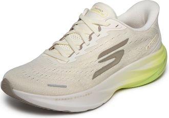 Skechers Mens Aero Spark Slip Ins Running Trainer, Off-White, 7 UK