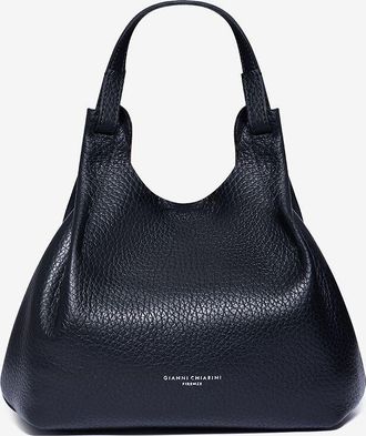 Gianni Chiarini Handtasche aus genarbtem Leder Dua