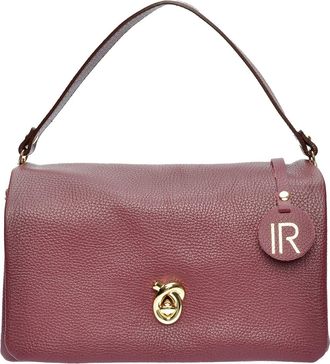 Isabella Rhea Paarse Leren Tas