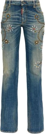 Dsquared2 embellished jeans - Blue