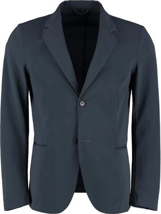 THE (ALPHABET) Klassieke Blazer - Heren - Blazers - Grijs - S - Leer - Jassen