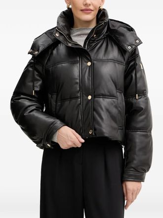 Fracomina hooded puffer jacket - Black
