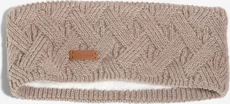 Cole Haan Womens Lattice Headband - Brown
