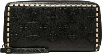 Louis Vuitton Pre-owned Portemonnee - Dames - Vintage Clutch - Zwart - ONE Size - Leer - Vintage