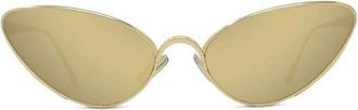 Loewe LW40179U30G Cat-Eye Gold Frame Sunglasses - Gold