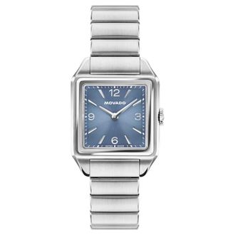 Movado Womens Heritage Blue Dial Watch
