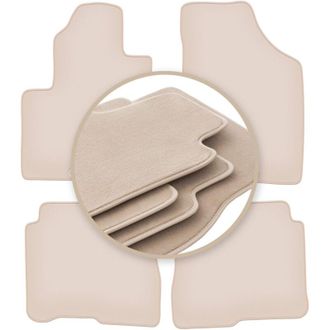 OEM Alfombrillas Beige Premium Para Hyundai Santafe Ii Suv 2006-2012