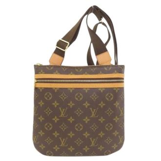 Louis Vuitton Pre-owned Cross Body Bags, female, Brown, Size: ONE SIZE Pre-owned Pochette Shoulder Bag