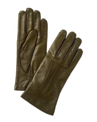 Portolano Wool-Lined Leather Gloves
